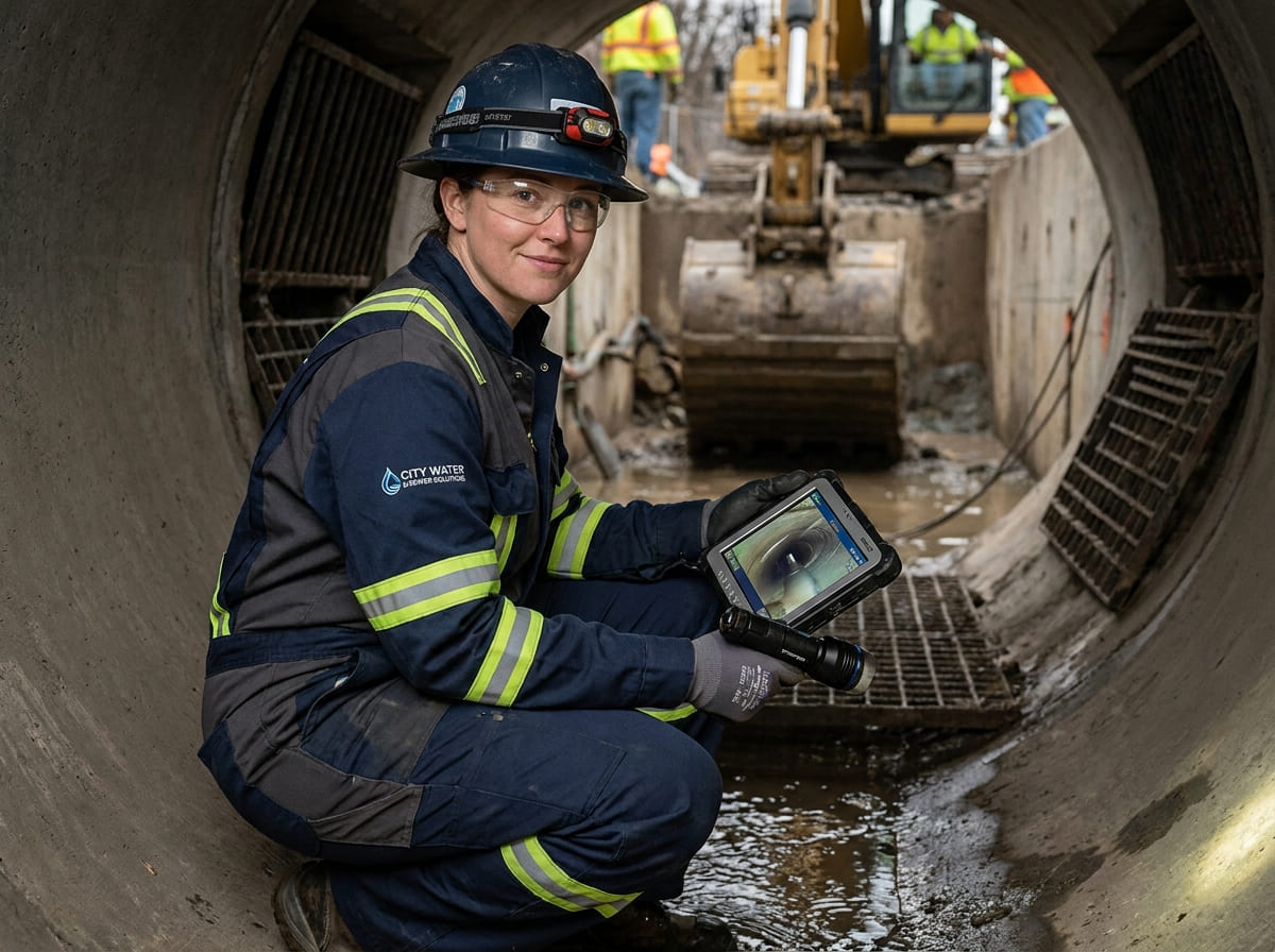 Sewer Line Inspection & Replacement in Saltillo